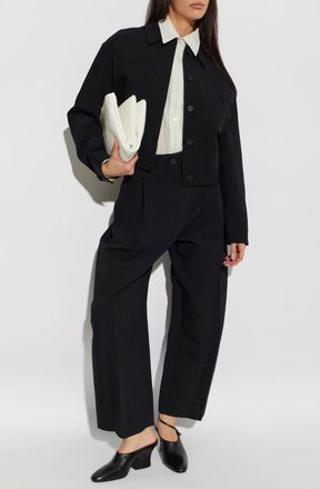 STUDIO NICHOLSON Minos Trousers, Womens, Black