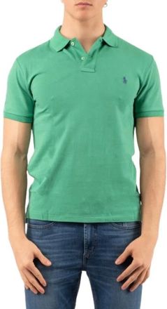 Ralph Lauren Tops, Heren, Groen, S, Polo Uomo Ralph Lauren