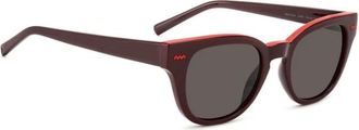 M Missoni 0153/S Zonnebrillen - Dames - Zonnebrillen - Rood - 50 MM - Accessoires
