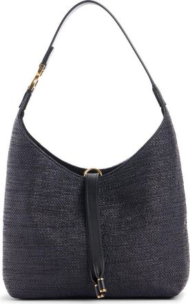 Chloé Small Marcie Woven Hobo Bag in Black at Nordstrom