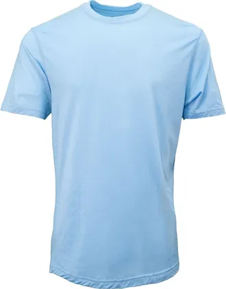 Lords of Harlech Cassius Merino Wool Jersey Crew Neck T-Shirt in Blue at Nordstrom, Size Xx-Large