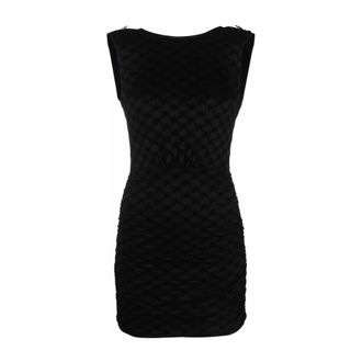 Elisabetta Franchi Dames, Jurken, Zwart, Maat: L