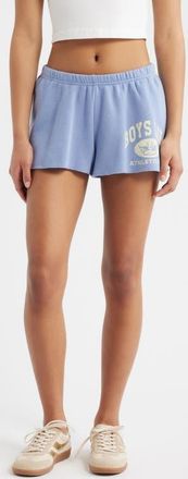 Boys Lie Athletic Dept. V3 Graphic Sweat Shorts in Blue at Nordstrom, Size X-Small