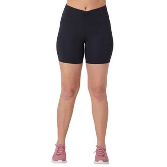 Skechers Goflex Slim 6 Fietsshort Polyester Dames Zwarte Activewear Shorts