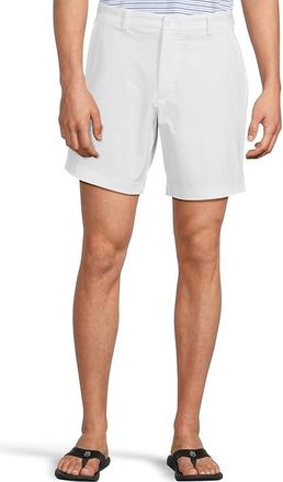 Vineyard Vines 7 On-The-Go Shorts Mens Shorts White Cap : 30 7, Cotton/Nylon/Spandex