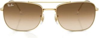 Ray-Ban Zonnebril - unisex - Zonnebrillen - Geel - 59 MM - Accessoires