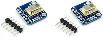OEM Adecuado Para Dos M&oacute;dulos De Sensor De Temperatura De Red De Im&aacute;genes T&eacute;rmicas Infrarrojas Amg8833 De 8x8, Sensores De C&aacute;mara Infrarroja De 8x8