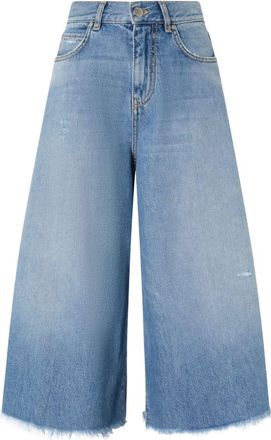 Pinko fringed flared jeans - Blue