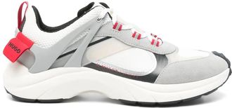 HUGO BOSS Sneakers con design a inserti - Grigio