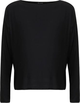 Lenny Niemeyer boat-neck long-sleeve top - Black