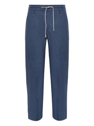 Eleventy drawstring trousers - Blue