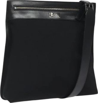 Gucci Pre-owned Nylon gucci-bags - Dames - Vintage Schoudertas - Zwart - ONE Size - Nylon - Vintage