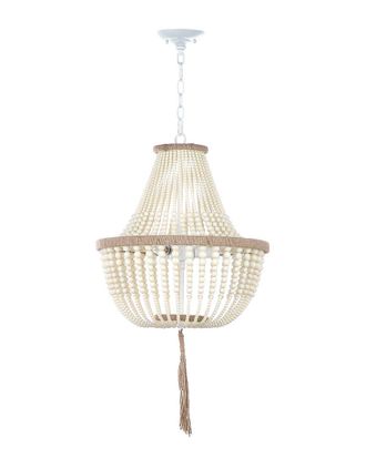 Safavieh Lush Kristi 3-Light 16.5In Beaded Pendant