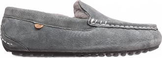 Lamofootwear Womens Callie Slip-On Moccasin In Charcoal