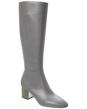 Michael Kors Ali Runway Leather Knee-High Boot