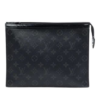 Louis Vuitton Pre-owned Monogram Eclipse Clutch - - Pre-owned - Donna - Nero - ONE SIZE