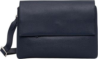Gianni Chiarini Three - Dames - Schoudertassen - Blauw - ONE Size - Leer - Tassen