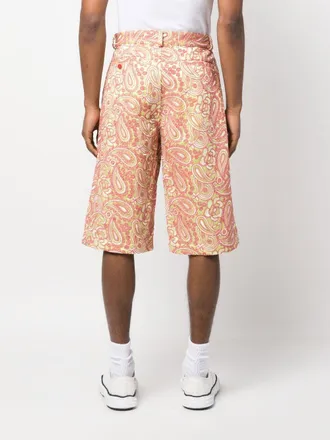 Bluemarble Floral Embroidered Short Trousers - Cream