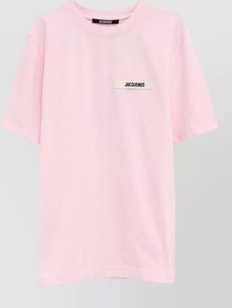 Jacquemus logo cotton jersey crew neck t-shirt
