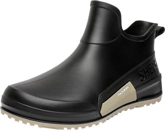 Generic Ankle Wellies Wide Fit Womens Short Wellies Non Slip Short Wellies Boots Hiking Non-Slip Sole Festival Waterproof Boots Lightweight Rubber Garden Boot