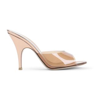 Gianvito Rossi Leren Sandalen - Dames - Muiltjes - Roze - 37 1/2 EU - Leer - Schoenen