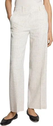 Theory Classic Linen-Blend Pant