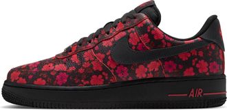 Nike Womens Air Force 1 07 Floral Shoes in Multicolor | IR8617-900
