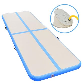 vidaXL Vidaxl Tappetino Ginnastica Gonfiabile Con Pompa 800x100x10 Cm