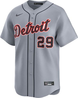 Nike Tarik Skubal Detroit Tigers Nike Mens Dri-FIT MLB Limited Jersey in Grey | LM25DGRDDG9-L34
