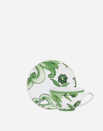 Dolce & Gabbana Tazza Te C/piattino - Tea Cups Multicolor Onesize