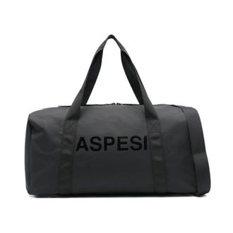 Aspesi Tassen, unisex, Zwart, ONE Size, Weekendtas