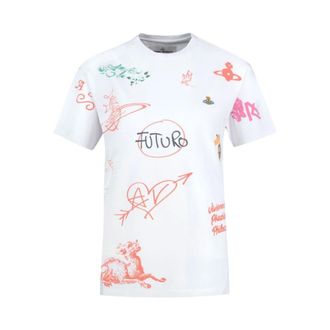 Vivienne Westwood Tops, Heren, Wit, S, T-shirt