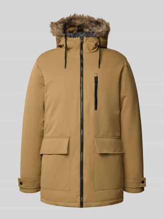 Jack & Jones Jack & Jones Regular Fit Parka mit Kapuze Modell CHARLIE in Beige, Gr&ouml;&szlig;e L