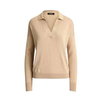 Ralph Lauren Donna, Maglie, Beige, M, new