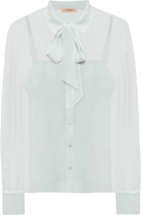 Twinset Donna, Camicette, Blu, M, new