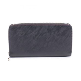 Louis Vuitton Black Hot Pink Noir Pink Leather Long Wallet (Bi-Fold) (Pre-Owned)