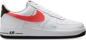 Nike Mens Air Force 1 07 - Basketball Shoes Flash Crimson/White/Black Size 10.0
