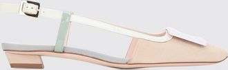Roger Vivier Ballerine slingback Belle Vivier in pelle bicolore