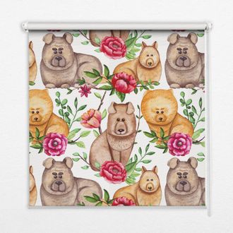 Tulup Tenda A Rullo Interna Per Finestra - Tenda Filtrante Luce - Tenda Privacy - Tenda Decorativa Rettangolare - Rullo Per Interni - (130 Cm X 140 Cm) - Ca