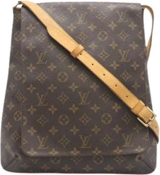 Louis Vuitton Pre-owned Cross Body Bags, female, Brown, Size: ONE SIZE Pre-owned Vintage Shoulder Bag