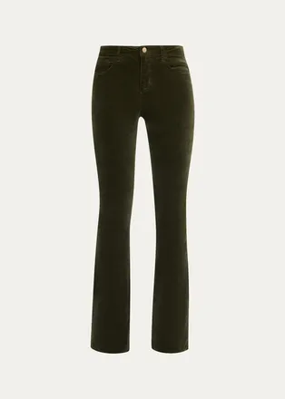L'agence Stevie High-Rise Straight Jeans