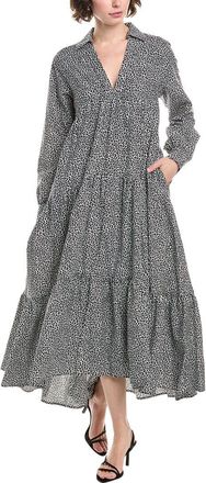 Michael Kors Michael Michael Kors Pop Cheetah Silk-Blend Maxi Dress