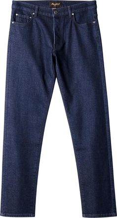 Moorer Bandini945_Regularwashed Trousers Denim