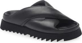 La Canadienne Brittney Slide Sandal in Black at Nordstrom Rack, Size 11