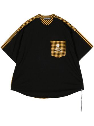 MASTERMIND WORLD panelled colour-block T-shirt - Black