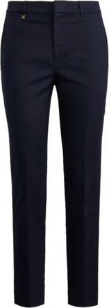 Ralph Lauren Broek - Dames - Slim Fit Broeken - Blauw - L - Broeken