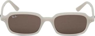 Ray-Ban Sunglasses, unisex, White, Size: 52 MM Rb4455 680873 Sunglasses