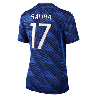 Nike William Saliba France National Team 2026 Stadium Home Nike Womens Dri-FIT Soccer Jersey in Blue | NN203949103-FFF