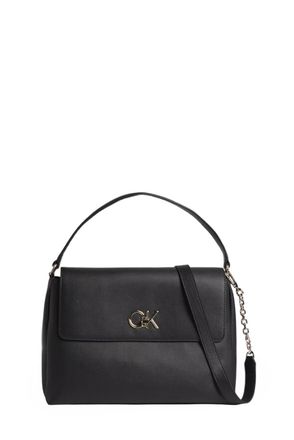 Calvin Klein WoMens Black Handbag Cotton - One Size