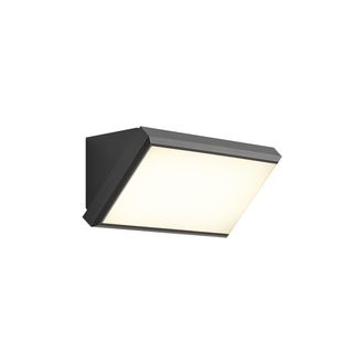 QAZQA Qazqa Aplique Moderno De Exterior Gris Oscuro Con Led Ip65 Y